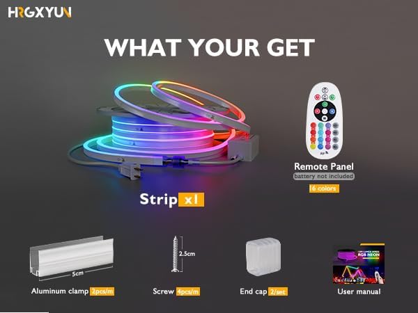 49ft RGB Led Neon Rope Light, IP65 Waterproof Led Strip with Brightness Adjustment,Multicolor Change Flexible Neon Rope Lights for Supermarket,High Building, Celebration,ETL Listed,110v