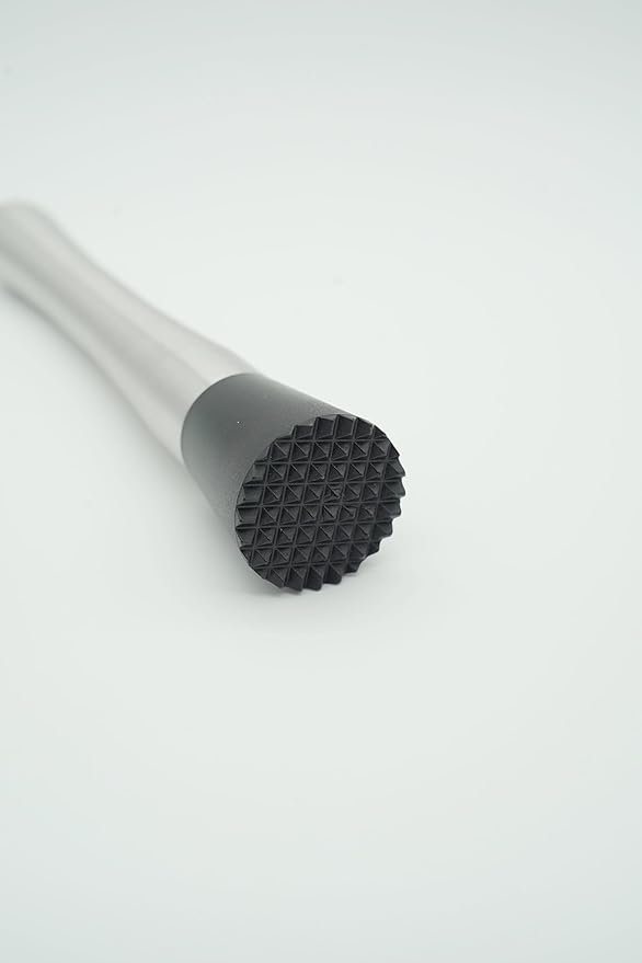 Professional Bar Tools Set, 10-inch Stainless Steel Muddler, Mixing Spoon, Measuring Jigger for Cocktails for Home Bartenders, Mojitos, Margaritas and Fruit-Based Drinks