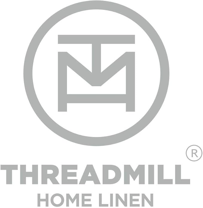 Threadmill California-King Sheets - 800 Thread Count, Jacquard Celine Dark Grey, 100% Pure Cotton 4 Piece Striped Bed Set, Extra Long Staple Cotton, Luxury Damask Sheets with Elasticized Deep Pocket