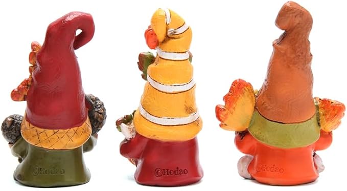 Hodao Fall Thanksgiving Gnomes Table Decorations for Home Creative Thanksgiving centerpieces for Tables-Thanksgiving Pumpkin Gnome Gifts