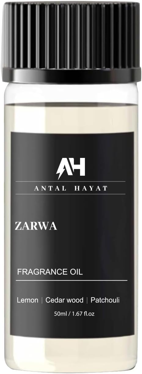 Hotel Scent Zarwa Diffuser Oil 50ml β Inspired by Aventus Cologne β Premium Home Scent β Essential Oil with Lemon, Patchouli, Cedarwood β Luxury Aromatherapy Refill for Diffusers