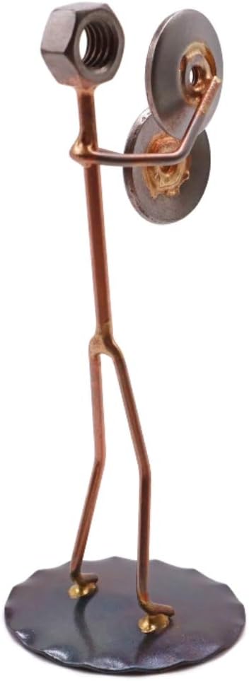 Cymbals Collectible Handmade Metal Art Figurine, Desk Accessories, Trophy, Boss Gift, Office Décor, Business Professional, Musical Instrument
