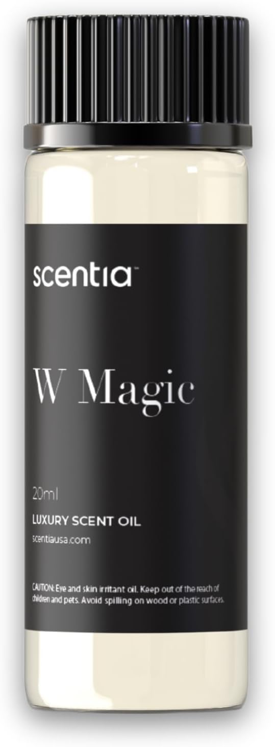 Scentia W Magic Hotel Diffuser Oil Inspired by W Signature Hotel - 20 mL 0.67 fl oz - Aromatherapy Oil for Diffusers, Candle Making & DIY Crafts