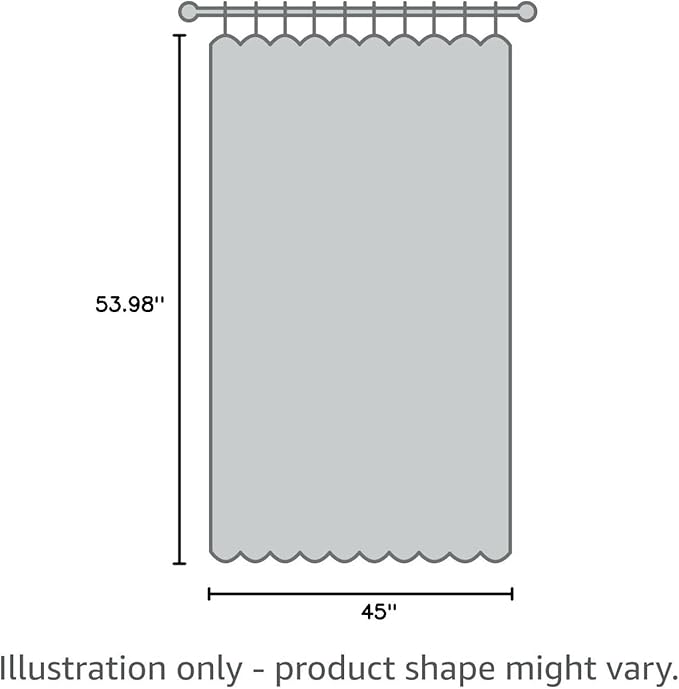 MIULEE 2 Panels Solid Color Sheer Window Curtains Elegant Window Voile Fall Panels/Drapes/Treatment for Bedroom Living Room (54X45 Inches Gold)