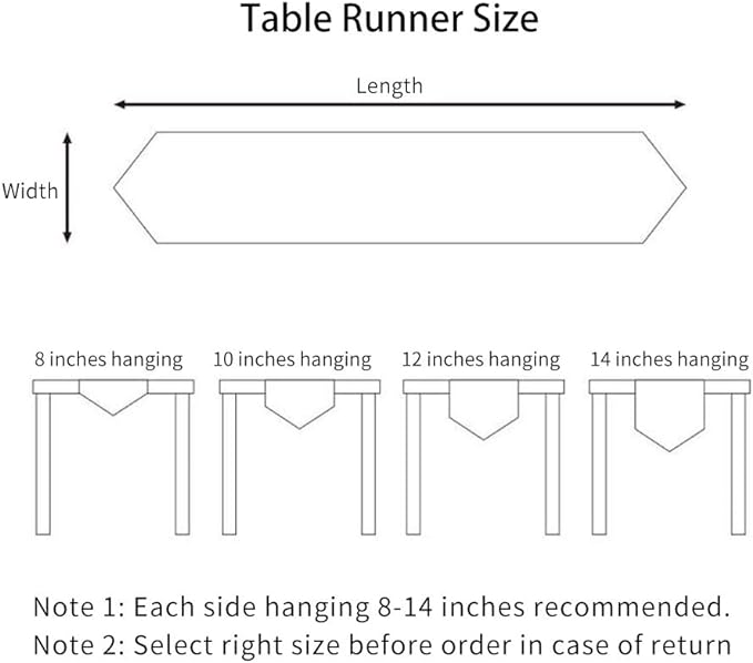 ARTABLE Rectangle Table Runner Lace Macrame Embroidered Table Runners with Exquisite Vintage Shabby Chic for Holiday Wedding Long Dinner Tables (White, 12 x 96 Inch)