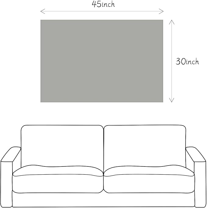 Horse Wall Art Decor Bedroom: Large Wildlife Wood Framed Picture Western Grazing Animal Print Painting Wild Horse Artwork for Home Office Country Room 45 x 30 Inches