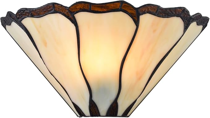Tiffany Wall Sconces Stained Glass Antique Vintage Mission Style Wall Lighting for Living Room Bedroom Corridor Hallway Home Decor