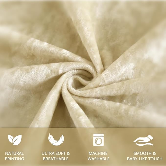 Velvet Blackout Curtains Soft Luxury 2 Panels Curtains for Bedroom Nursery Patio Doors Rod Pocket Back Tab Drapes Curtains for Living Room,52 by 96Inch, White