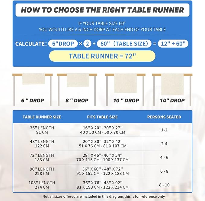 Artoid Mode Silhouette Tree Crows Halloween Table Runner, Branches Fall Kitchen Dining Table Decoration for Outdoor Home Party 13x108 Inch