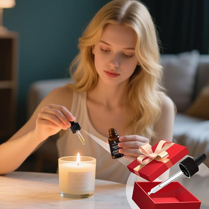 Luxury Diffuser Oil – Uplifting Citrus, Soft Florals & Warm Wood Aromatherapy Premium Fragrance Oil for Ultrasonic and Waterless Diffusers 2‑Pack (2 × 0.34 fl oz)-“24K Magic”Scent