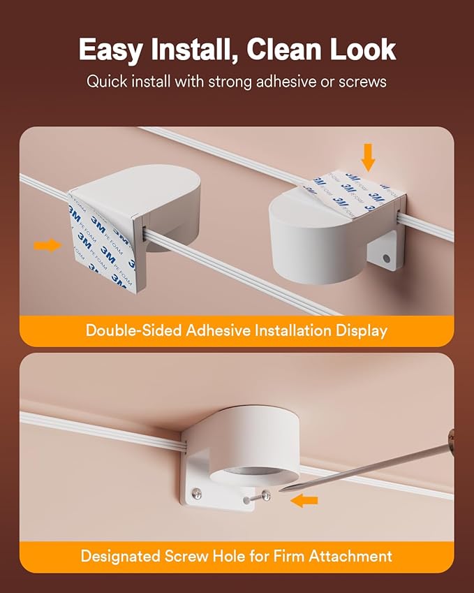 Smart String Downlights with 15 RGBAI+WW+CW LEDs Across 10ft, Feature 46° Dynamic Wave-Like Lighting, App/Voice/Remote Control—Wall String Lights for Bedroom, Indoor Eaves & Wall Decor