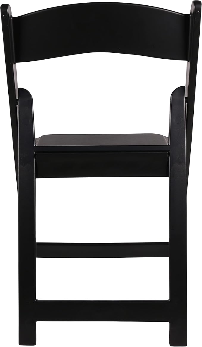 BTEXPERT Resin Folding Chair Vinyl Padded Seat Indoor Outdoor Lightweight Set for Home Event Party Picnic Kitchen Dining Church School Weddings