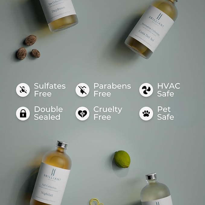 Brilliant Scents Diffuser Oil Refill, Inspired by The Westin Hote, Hotel Series Aroma Scents, Essential Oils Set for Home, Fragrance Oil for Candle Making, Home, 50 ML, La Mar