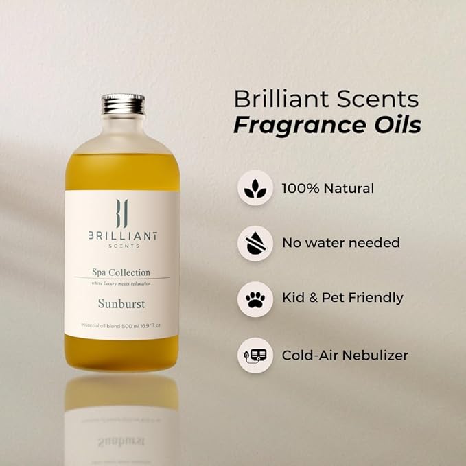 Brilliant Scents Diffuser Oil Refill, Inspired by The Westin Hote, Hotel Series Aroma Scents, Essential Oils Set for Home, Fragrance Oil for Candle Making, Home, 50 ML, La Mar