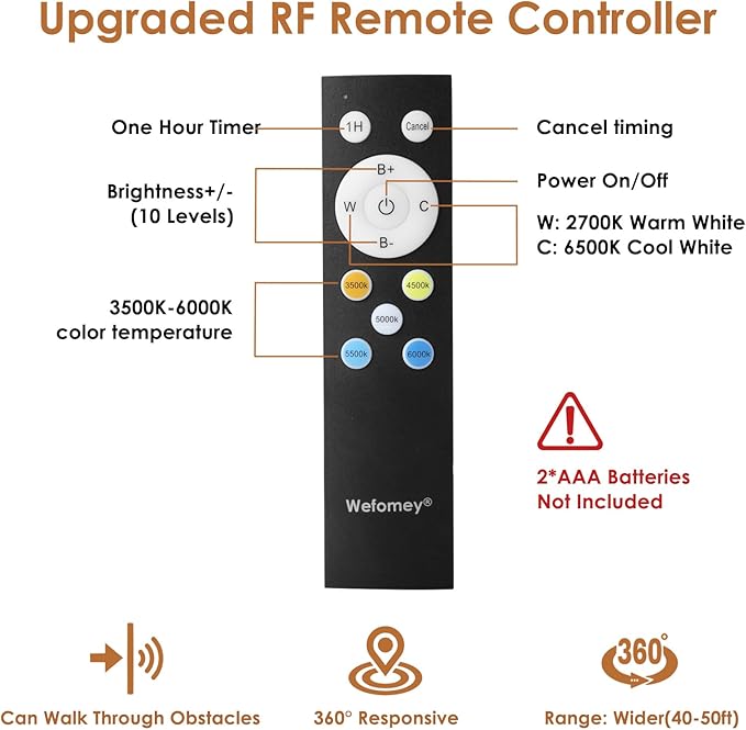 White LED Strip Lights, 100ft Dimmable Bright 24V Led Tape Light with Remote and App Control, 2700K-6500K White 1440 LEDs Lights for Bedroom, Kitchen, Ceiling (1 Rolls of 100ft)