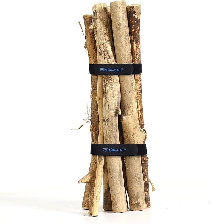 Extra Large 4 Pack 2 x 60 Inches Hook and Loop Strap, Reusable Fastening Cable Tie Down Straps by Wisdompro - Reusable, Durable Functional Cinch Cable Straps for Your Home, Office, Workspace