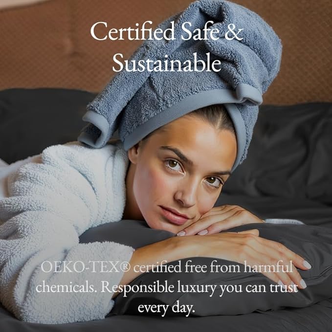 Italic Ultraplush 100% Australian Cotton Bath Sheets - Set of 2 Luxury Extra Large Heavy Duty Bath Sheets, 800GSM Plush and Absorbent for Hotels, Bath & Spa (Glacier)