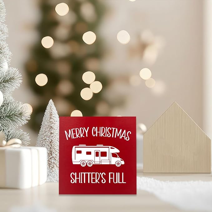 Funny Christmas Vacation Decorations Christmas Vacation Movie Holiday Decor Xmas Vacation Decor 5 x 5 Inch