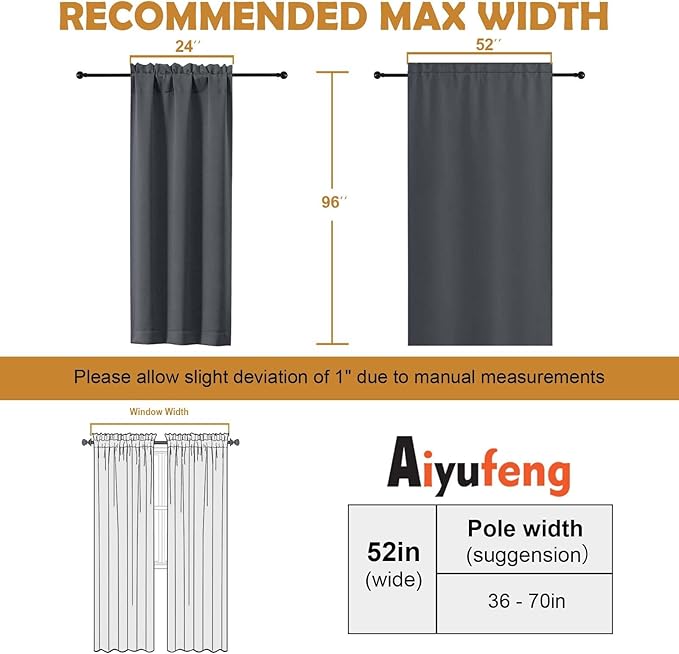 Aiyufeng 2RP SMWG Charcoal S2 52x96