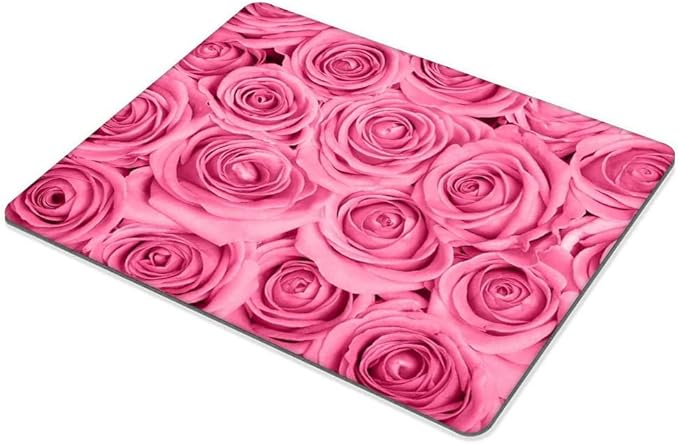 Pink Rose Mouse pad Customized Mousepad Non-Slip Rubber Base Mouse Pads for Computers Laptop Office Desk Accessories Mouse pad