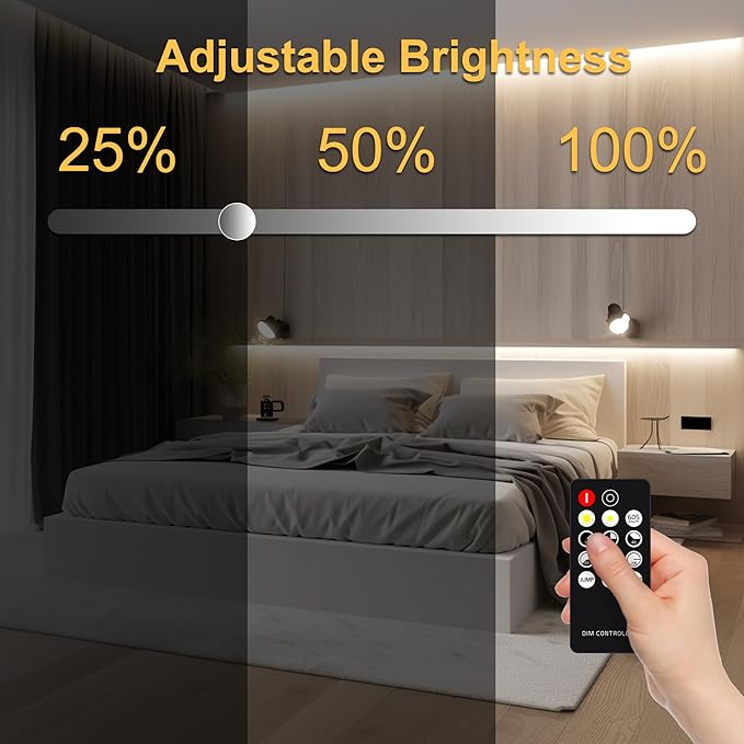 LED Strip Lights 32.8FT,Dimmable cob led Strip with Adapter and Remote,24V Strip Lights CRI90+ 8mm Wide 3840leds,Natural White 4000K Indoor led Tape,Perfect for Cabinet,Room,Kitchen,TV