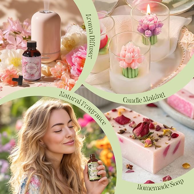 Gardenia Essential Oil 4 Fl Oz (120ml), ARVIDSSON Pure & Natural Gardenia Oil, Aromatherapy Essential Oils for Diffuser, Candle Making, Room Spray Diffuser Oils, Scented Oil Gift for Women
