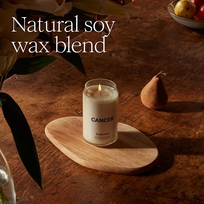 Homesick Premium Scented Candle, North Dakota - Scents of Spruce Needles, Clove, 13.75 oz, 60-80 Hour Burn, Natural Soy Blend Candle Home Decor, Relaxing Aromatherapy Candle