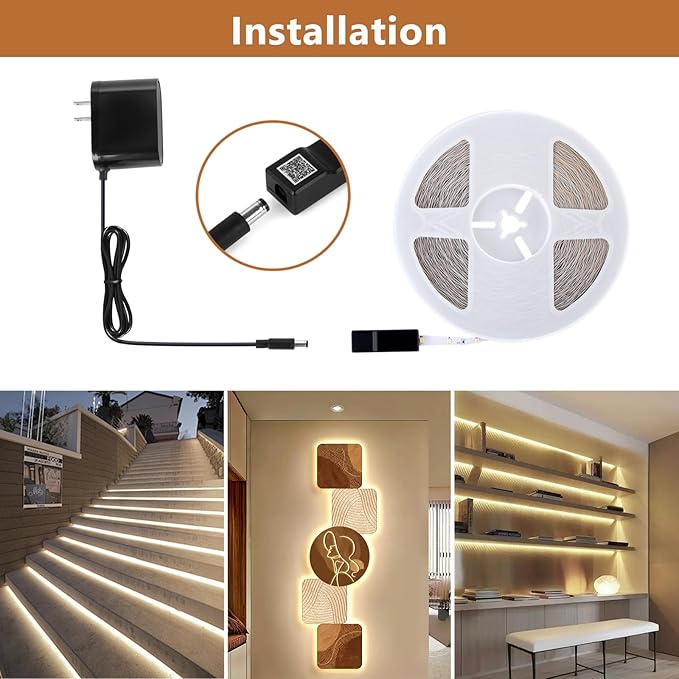 White LED Strip Lights, 100ft Dimmable Bright 24V Led Tape Light with Remote and App Control, 2700K-6500K White 1440 LEDs Lights for Bedroom, Kitchen, Ceiling (1 Rolls of 100ft)