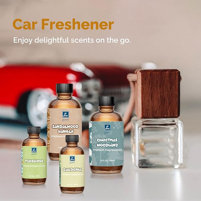 Sandalwood Vanilla Fragrance Oil 2 Oz, Natural Scent Oil for Home Essential Oils Diffuser, Candle Making, Soap Making, DIY Body Oils, Perfume, Body Mist, Spray - Sweet Woody Scent