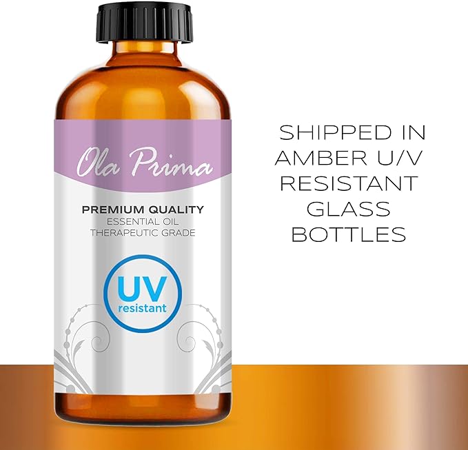 Ola Prima Patchouli Essential Oil 8 oz for Aromatherapy, Diffusers, Candle Making - (240ml)