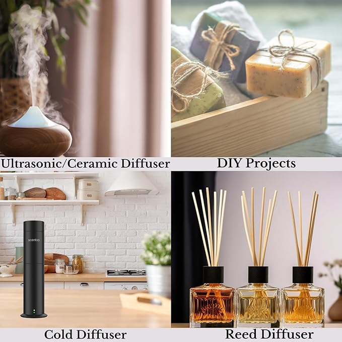 Scentia Hotel Diffuser Oil Inspired by The Wynn, Las Vegas Hotel - 50 mL 1.69 fl oz - Fragrance Oil Blend for Cold Waterless Diffusers-Mystical