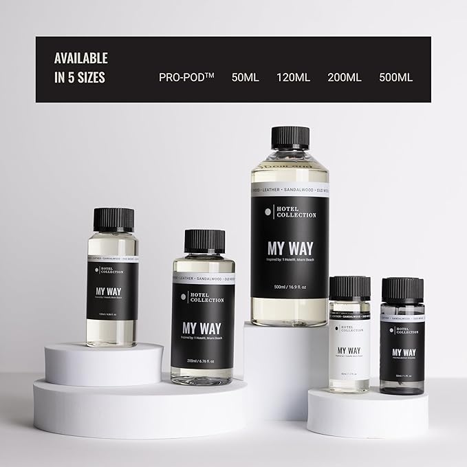 Hotel Collection Diffuser Oil - Black Velvet - Aromatherapy Essential Fragrance Oil - Blonde Woods, Rose, and Black Fig - 120ML 4.1 Fl oz