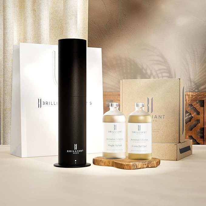 Brilliant Scents Magic Splash Scent | Fresh Air, Lemon Peel, Melon | Luxury Home & Business Scent | Fragrance Oil | 200ML