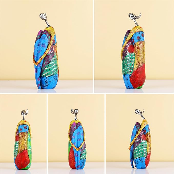 suruim Colorful Abstract Women Figurines Sculptures Home Decor for Shelves Yoga Pose Art Statue Modern Home Decoration Living Room Zen Decor Tables Ornaments (Grace)