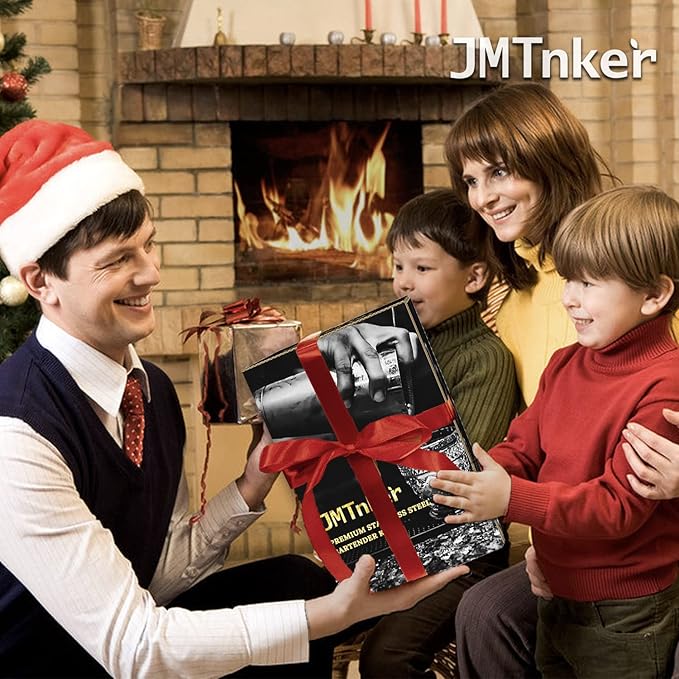 Cocktail Shaker Set with Stand Mixology Bartender Kit|Bar Tool for Drink Mixing, Cocktail Shaker Bar Accessories for Home Bar Set, Perfect for Apartment Essentials and House Warming Gifts New Home