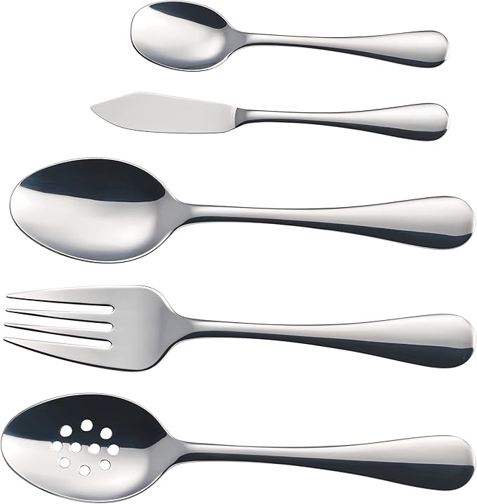 Tramontina 45 Piece Silverware Set - Classic Utensils Set