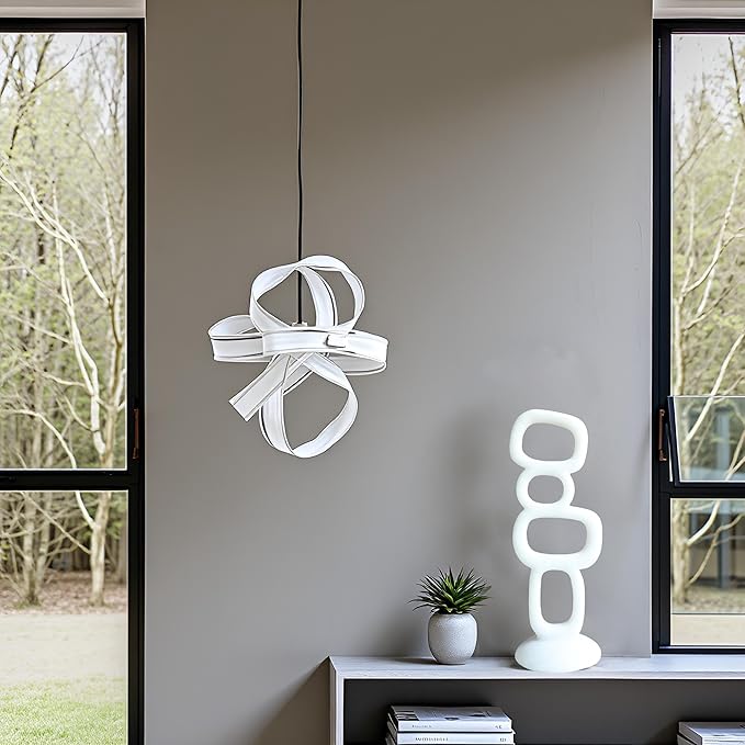 14'' Abstract Decorative Sculpture Ornament, Modern Art Statue Table Decor with Base, Accent Figurine for Dining Room Living Room Office Centerpiece ,Home Decor,Coffee Table Statues,Desk Decor