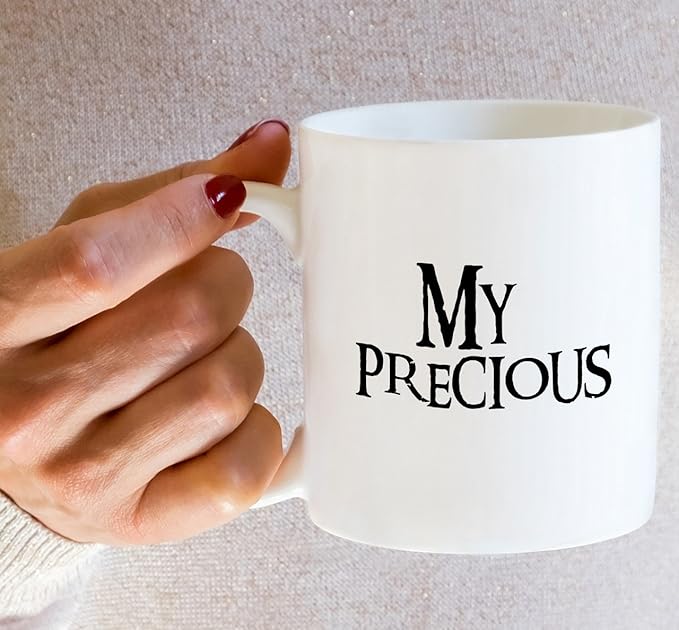 Retreez Funny Mug - My Precious Coffee Tea 11 Oz Ceramic Coffee Mugs - Funny, Sarcasm, Sarcastic, Motivational, Inspirational birthday gifts for friends, coworkers, siblings, dad, mom