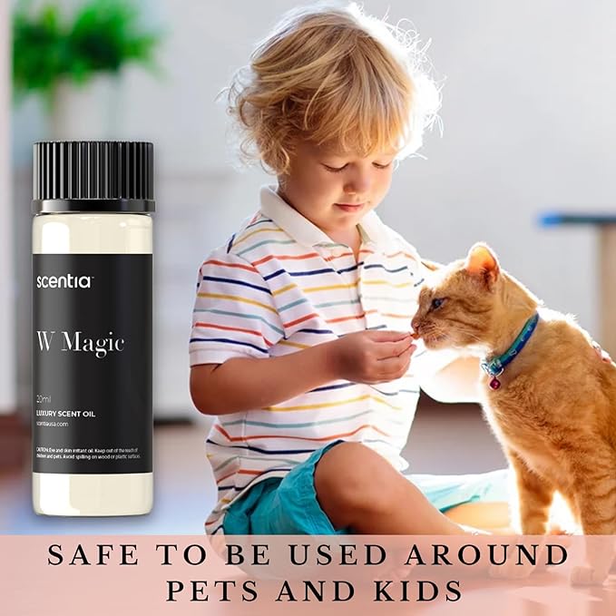 Scentia W Magic Hotel Diffuser Oil Inspired by W Signature Hotel - 20 mL 0.67 fl oz - Aromatherapy Oil for Diffusers, Candle Making & DIY Crafts