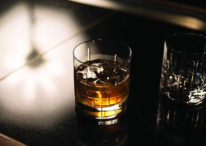 Schott Zwiesel Tritan Crystal Glass Distil Barware Collection Aberdeen Old Fashioned Cocktail Glasses (Set of 6), 9.8 oz, Clear