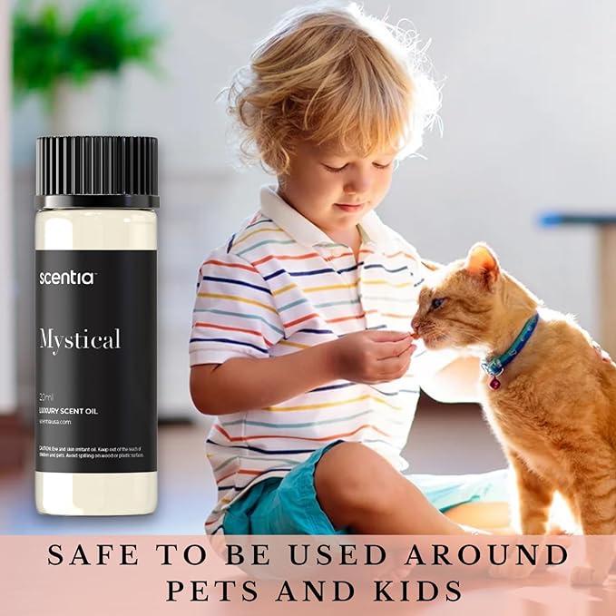 Scentia Hotel Diffuser Oil Inspired by The Wynn, Las Vegas Hotel - 20 mL 0.67 fl oz - Fragrance Oil Blend for Aromatherapy & Ultraonic Diffusers - Mystical