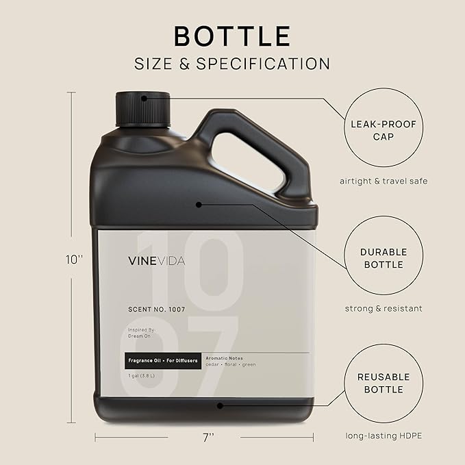 VINEVIDA (128oz) Hotel Fragrance Collection Diffuser Oil - Hotel Scents Diffusers for Home - Cold Air Diffuser Oil - Hotel Scent Essential Oil - Scent No.1007 Inspired by Westin Hotels