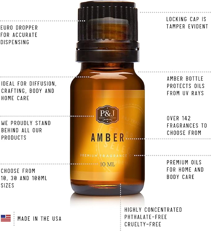 P&J Trading Fragrance Oil | Bay Rum Oil 30ml - Candle Scents for Candle Making, Freshie Scents, Soap Making Supplies, Diffuser Oil Scents