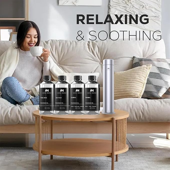 Day Dream Diffuser Oil 120ml β White Tea Essential Oil for Diffusers β Aloe Vera, Ginger, Amber & Cedarwood β Fall Home Luxury Scent β Hotel Collection Inspired Diffuser Oil Refill