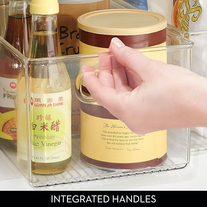 InterDesign iDesign Recycled Plastic Pantry Storage Bin – Linus Collection - Clear
