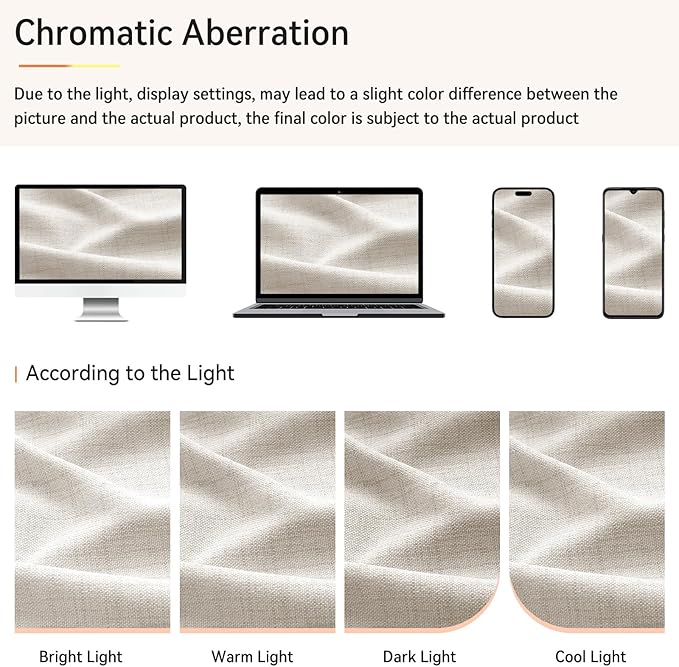 100% Blackout Shield Linen Look Textured Pinch Pleated Curtains Blackout Drapes 120 Inch Long 2 Panels Set, Faux Linen Blackout Curtains for Bedroom & Living Room, 40" W x 120" L, Beige