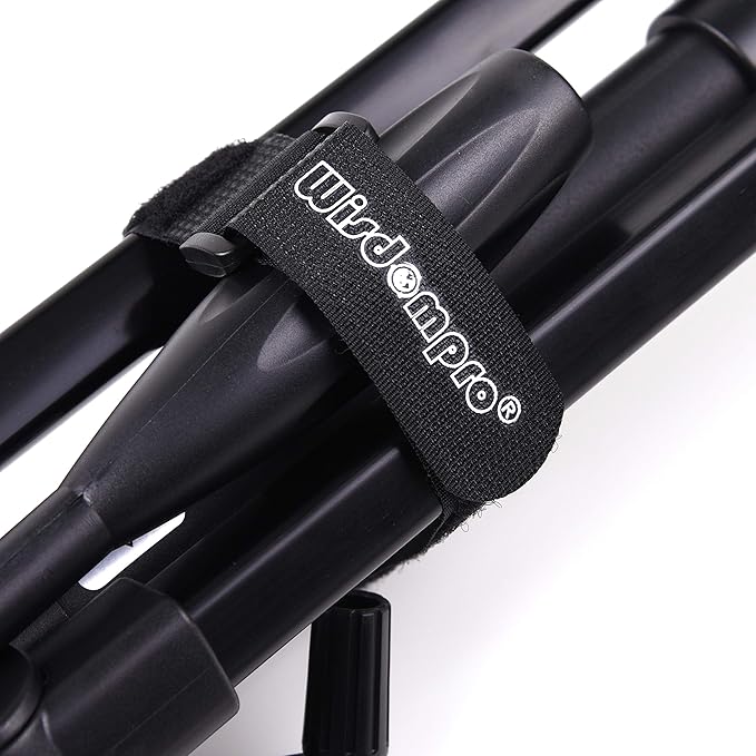 20 Pack (8 12 18 24 Inches) Hook and Loop Reusable Fastening Cable Tie Down Straps by Wisdompro - Reusable, Durable Functional Ties to Keep Your Home, Office, Workspace from Tangled Messes of Cords