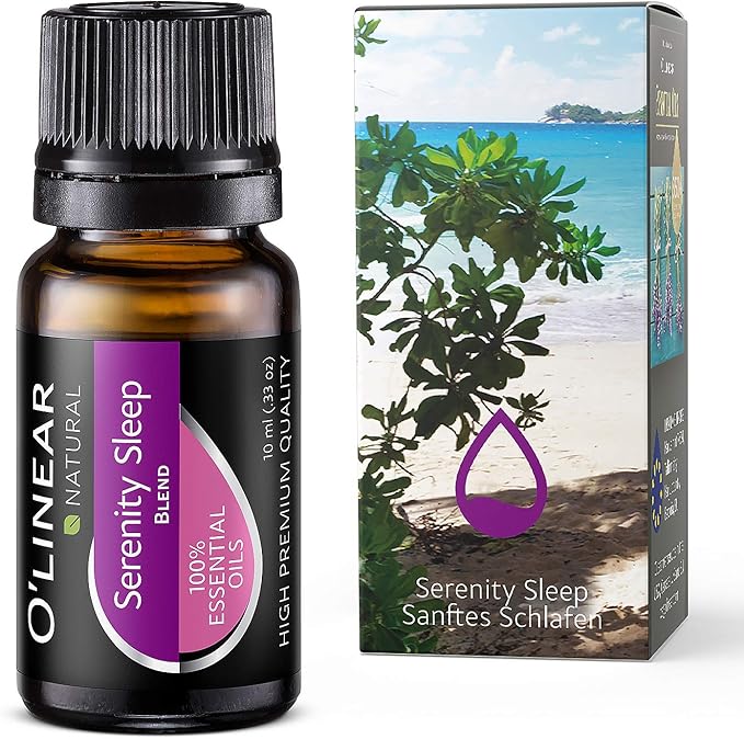 Sweet Dreams Essential Oil Blend 10ml - Pure Therapeutic Grade for Aromatherapy, Peaceful Bedtime Relaxation & Deep Rest with Lavender, Neroli, Tangerine, Sage, Breathe Essential Oil for Relax Nap