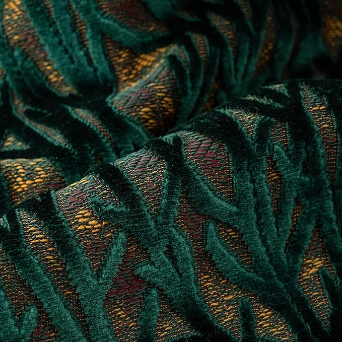 Yangest Green Twigs Throw Pillow Cover Branches Velvet Cushion Case Neutral Pillowcase for Sofa Couch Bedroom Living Room Home Decor,20x20 Inch