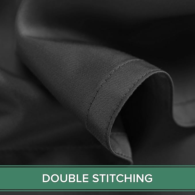 King Sheets by Pure Bamboo, Genuine 100% Organic Viscose Derived from Bamboo Bed Sheet Set, Luxuriously Soft & Cooling, Double Stitching, Lifetime Quality Promise (King, Black)